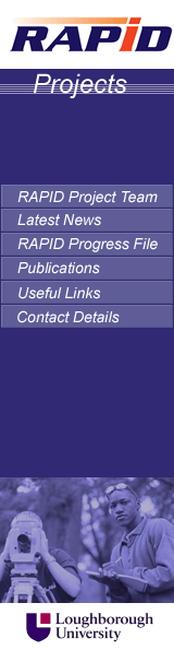 RAPID Projects menu